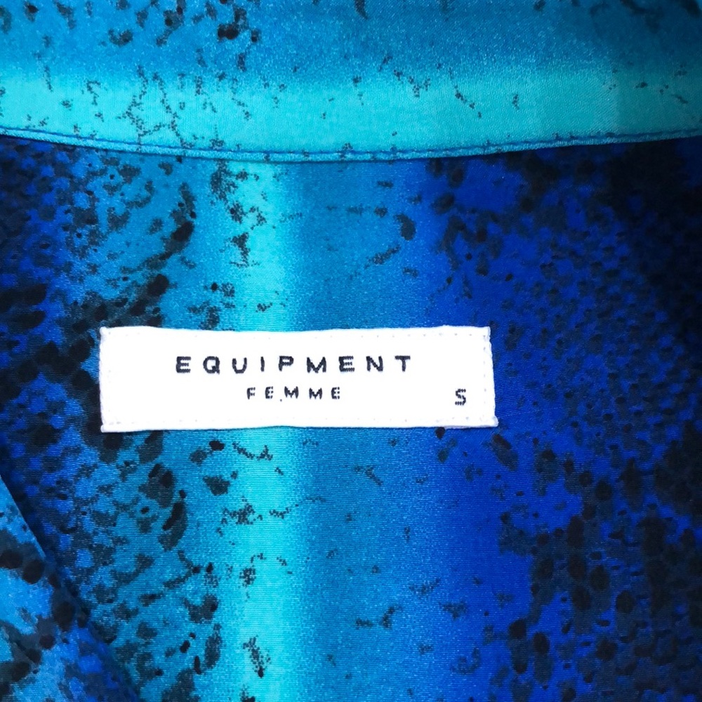 Equipment silk blouse size s - Picture 3 of 5